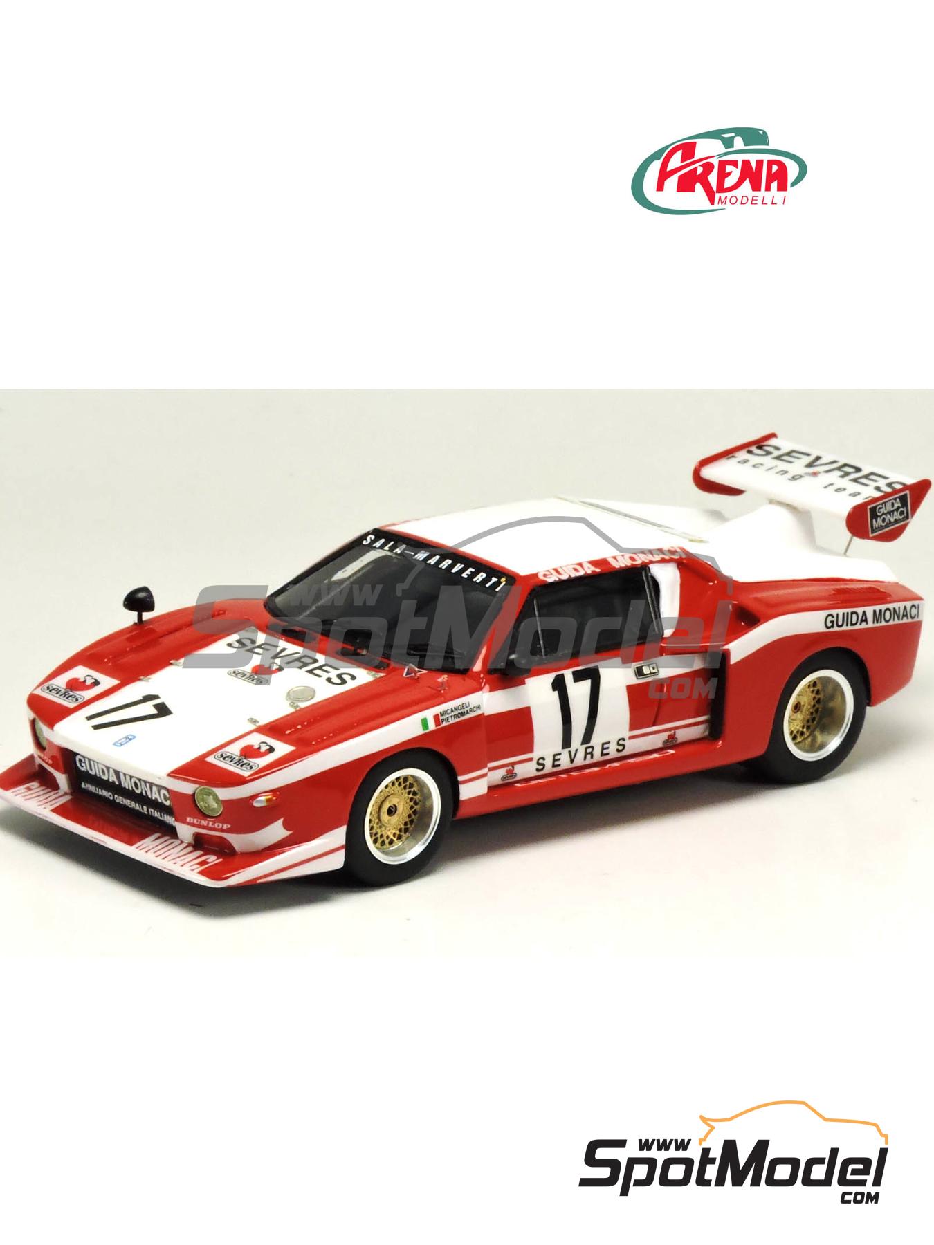 ALEZAN MODELS . KIT 1/43 . DE TOMASO PANTERA GT .SI . 1990